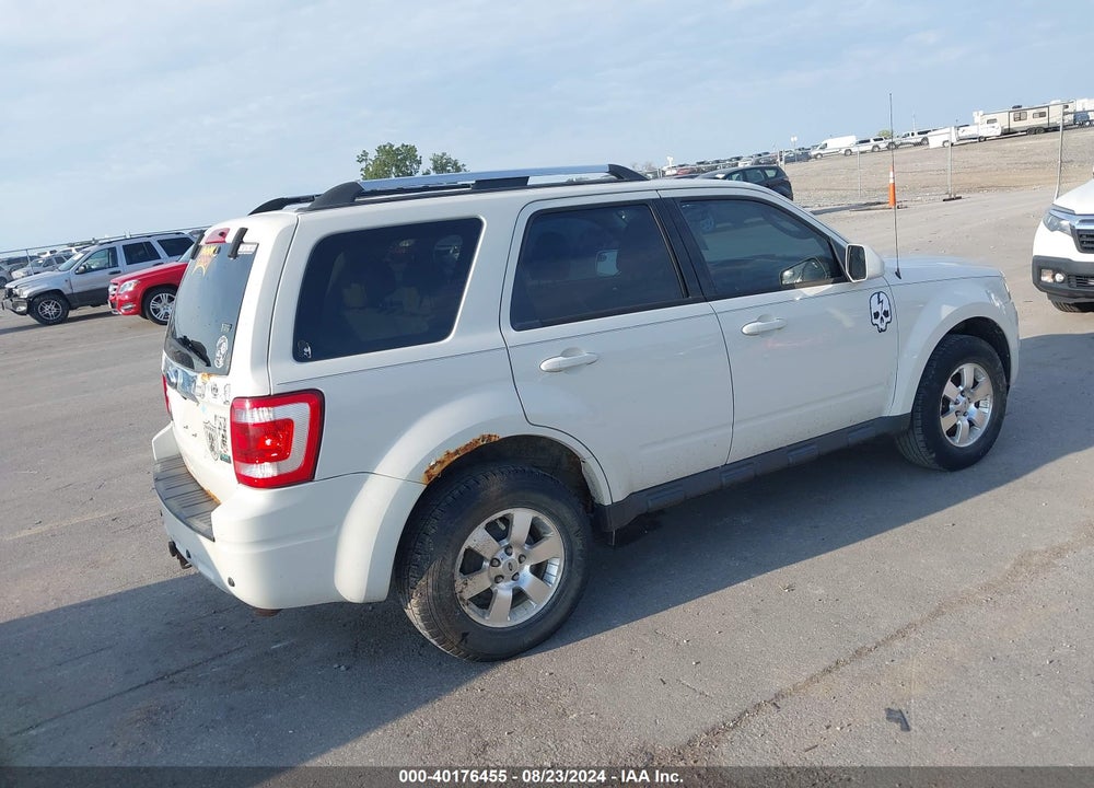 2012 FORD ESCAPE LIMITED VIN: 1FMCU0EG4CKC80386