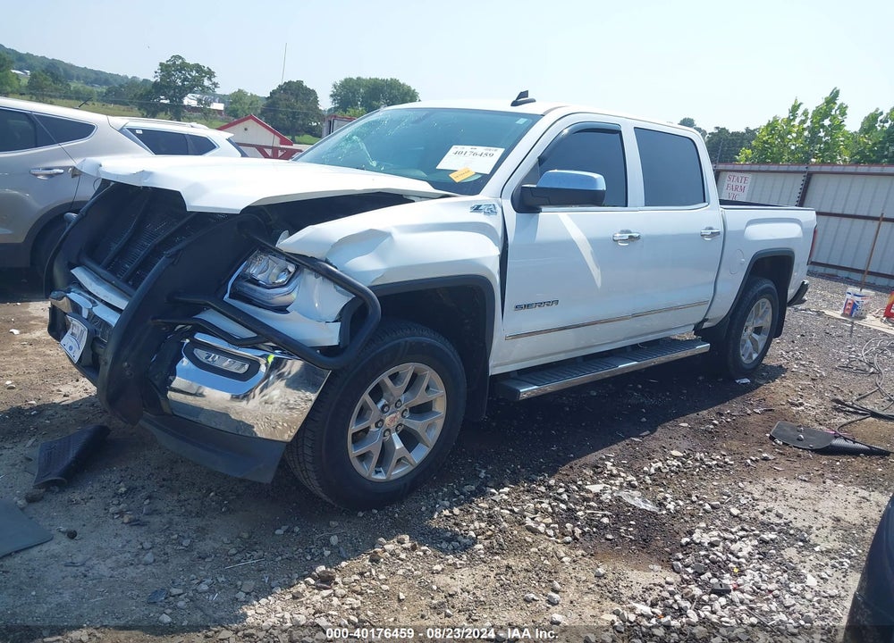 2018 GMC SIERRA 1500 SLT VIN: 3GTU2NEC3JG616204