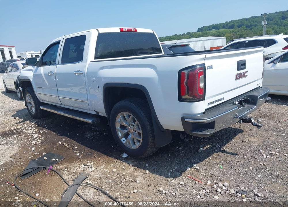 2018 GMC SIERRA 1500 SLT VIN: 3GTU2NEC3JG616204