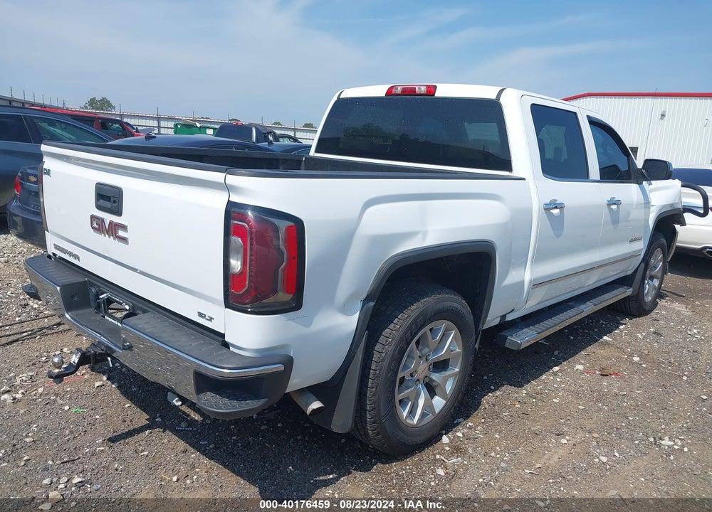 2018 GMC SIERRA 1500 SLT VIN: 3GTU2NEC3JG616204