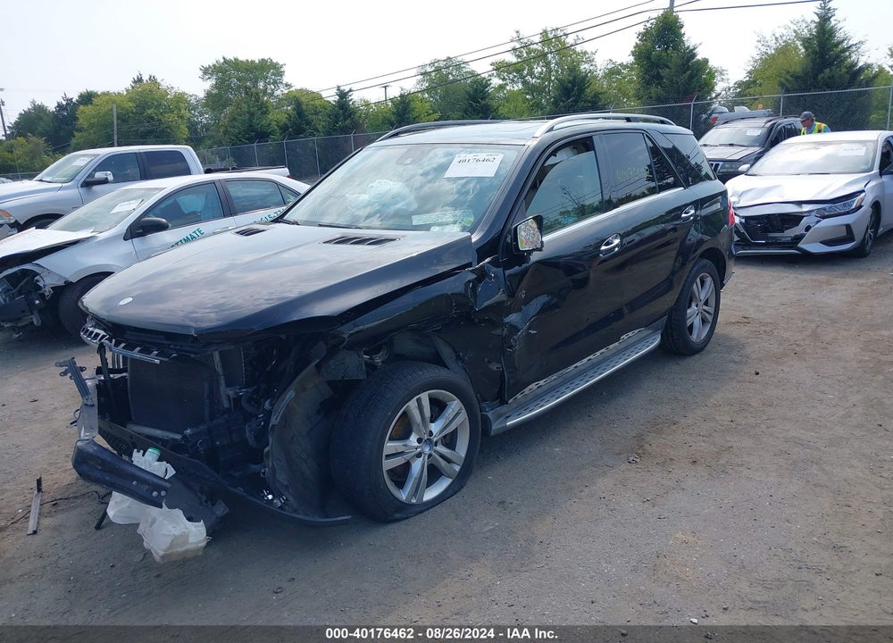 2015 MERCEDES-BENZ ML 350 4MATIC VIN: 4JGDA5HBXFA503549