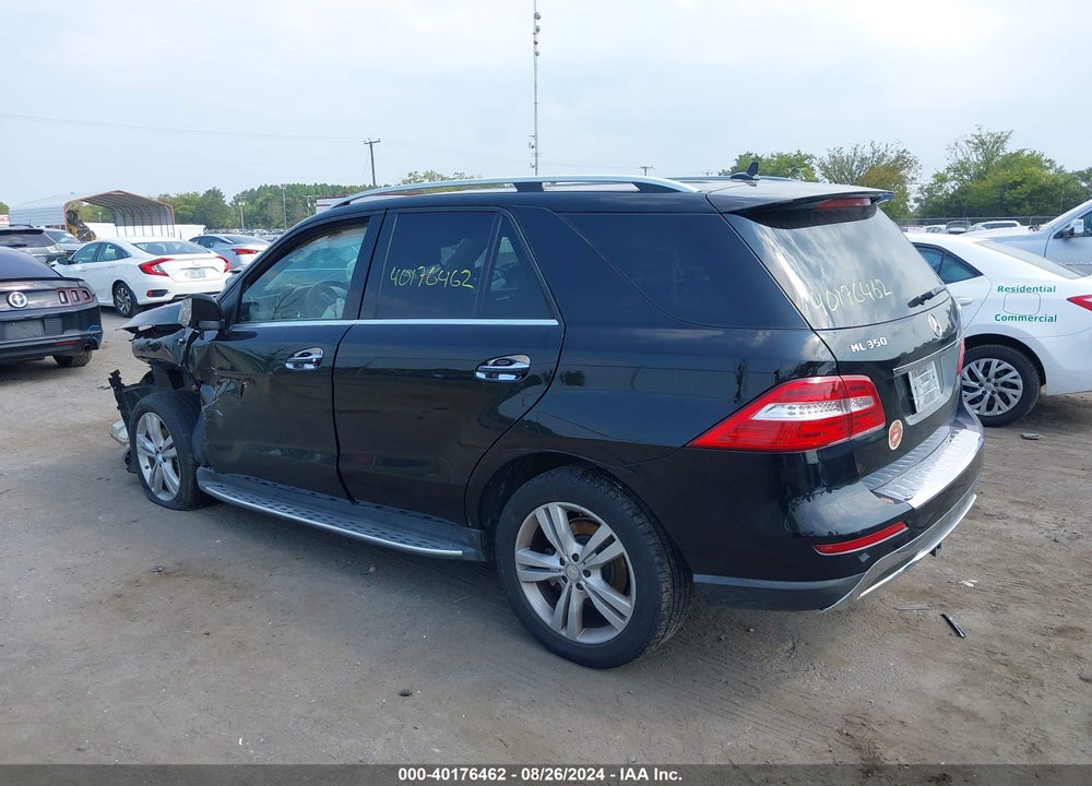 2015 MERCEDES-BENZ ML 350 4MATIC VIN: 4JGDA5HBXFA503549