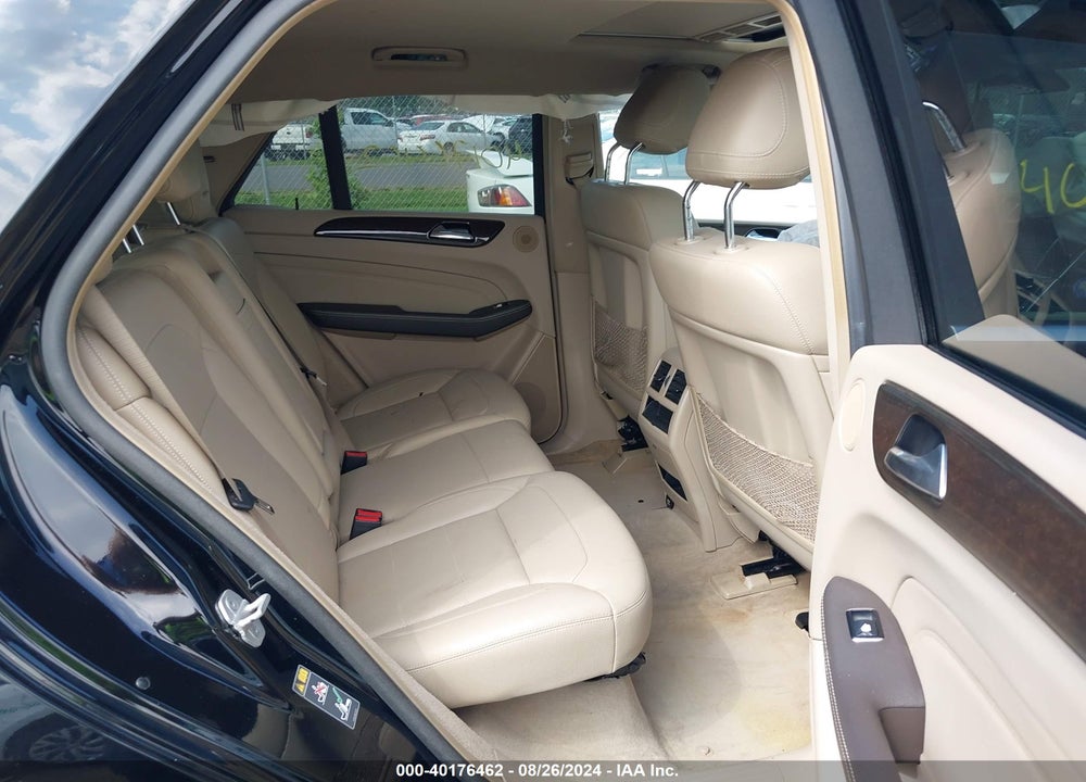2015 MERCEDES-BENZ ML 350 4MATIC VIN: 4JGDA5HBXFA503549