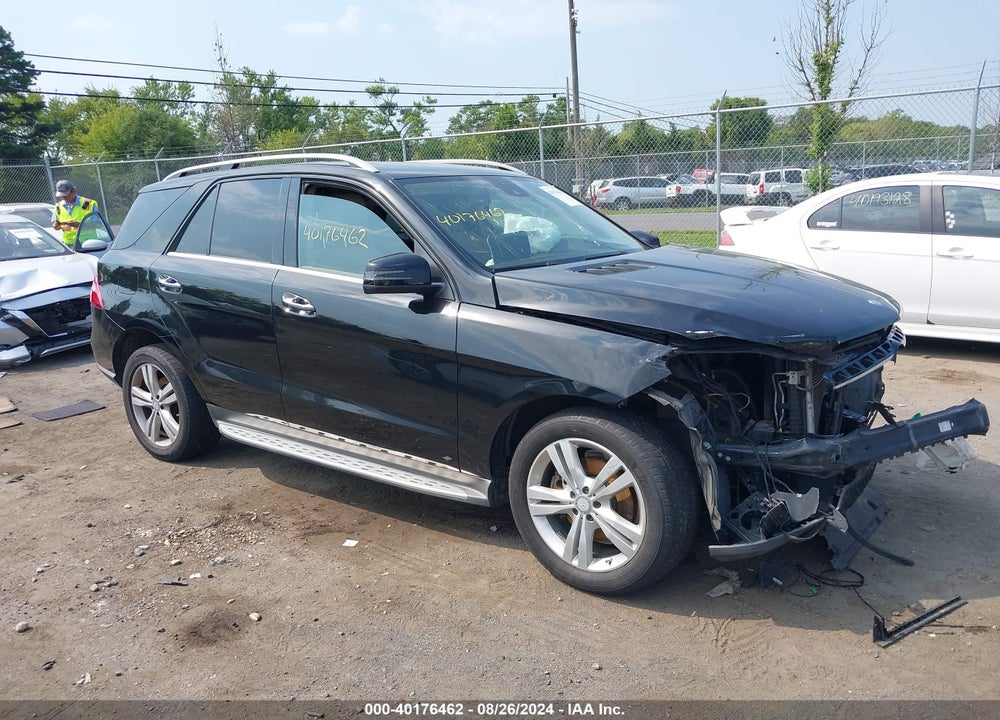 2015 MERCEDES-BENZ ML 350 4MATIC VIN: 4JGDA5HBXFA503549