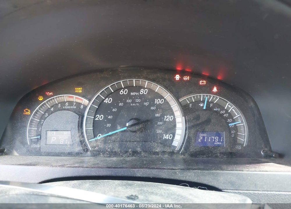 2012 TOYOTA CAMRY SE LIMITED EDITION VIN: 4T1BF1FK3CU186003