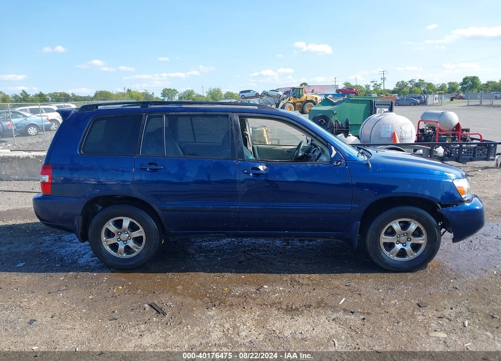 2005 TOYOTA HIGHLANDER VIN: JTEDP21A850071398