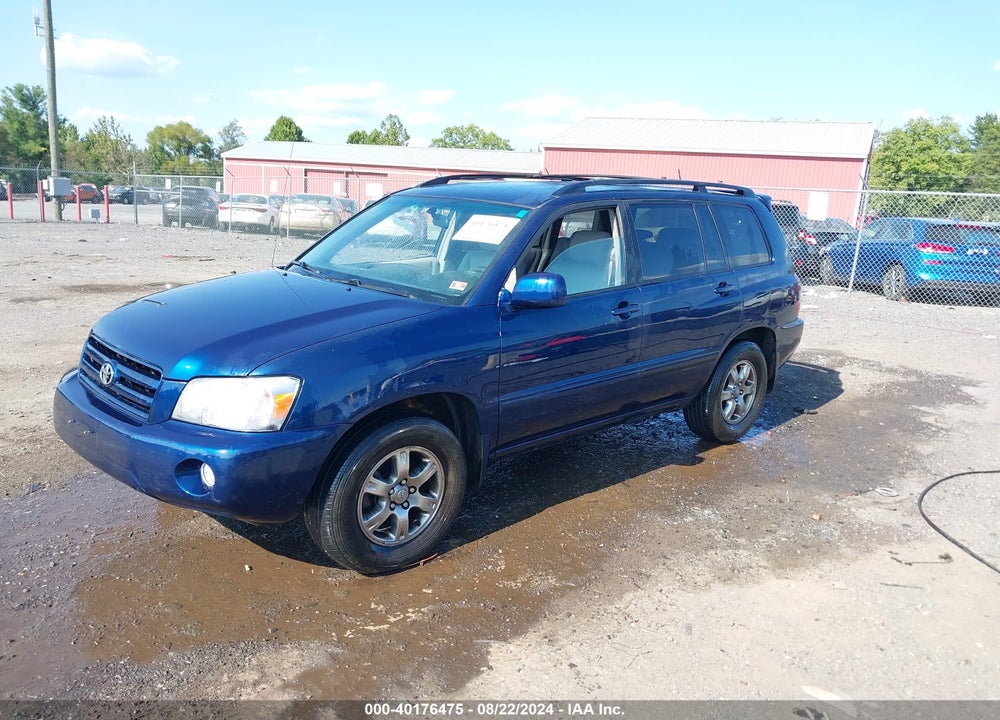 2005 TOYOTA HIGHLANDER VIN: JTEDP21A850071398