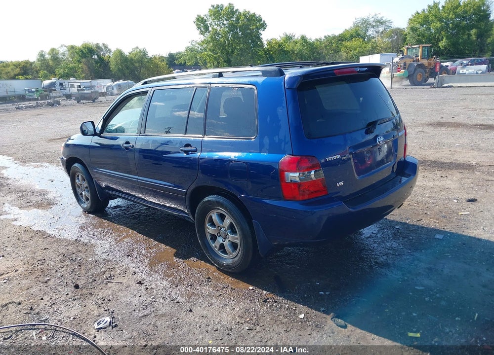 2005 TOYOTA HIGHLANDER VIN: JTEDP21A850071398