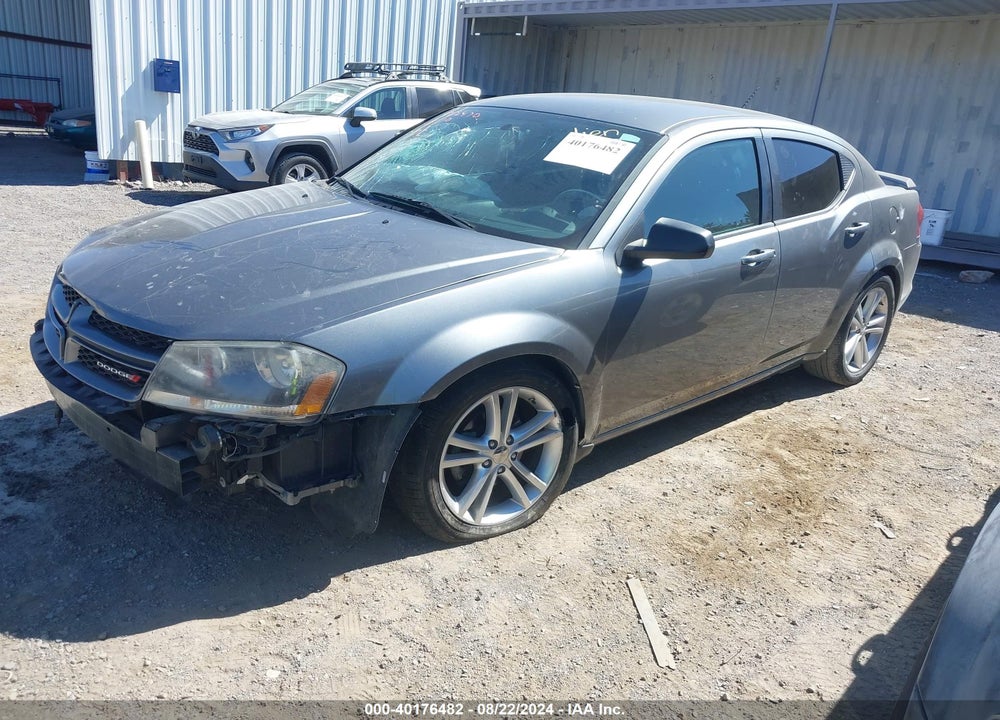 2013 DODGE AVENGER SE V6 VIN: 1C3CDZAGXDN750021
