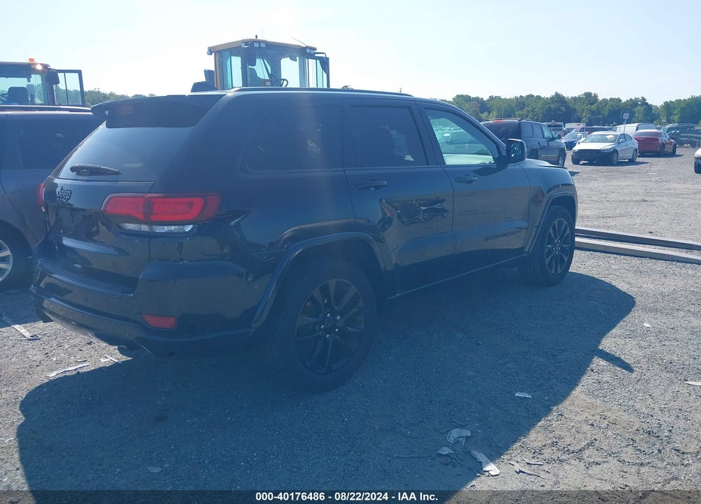 2017 JEEP GRAND CHEROKEE ALTITUDE 4X4 VIN: 1C4RJFAG4HC720169