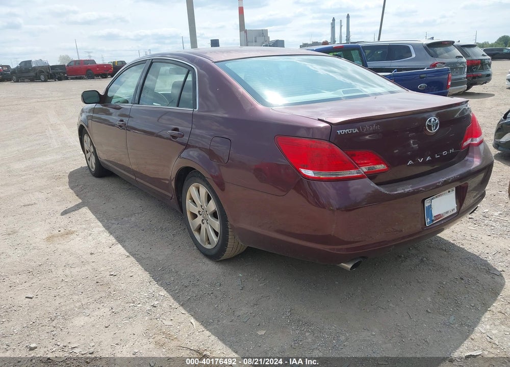 2007 TOYOTA AVALON XLS VIN: 4T1BK36B47U203825