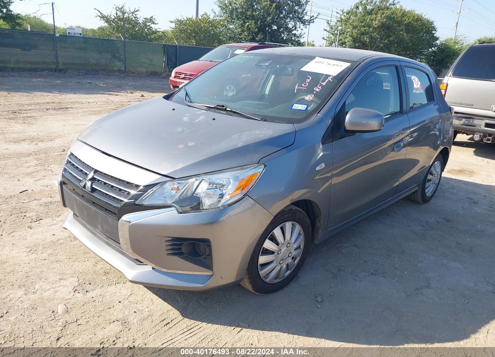 2021 MITSUBISHI MIRAGE CARBONITE EDITION/ES/LE VIN: ML32AUHJ1MH006541