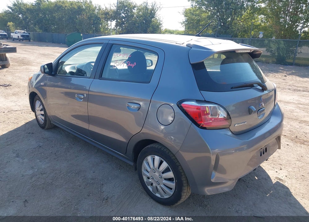 2021 MITSUBISHI MIRAGE CARBONITE EDITION/ES/LE VIN: ML32AUHJ1MH006541