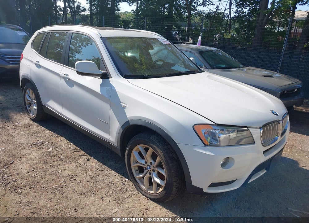 2013 BMW X3 XDRIVE28I VIN: 5UXWX9C51D0A30391