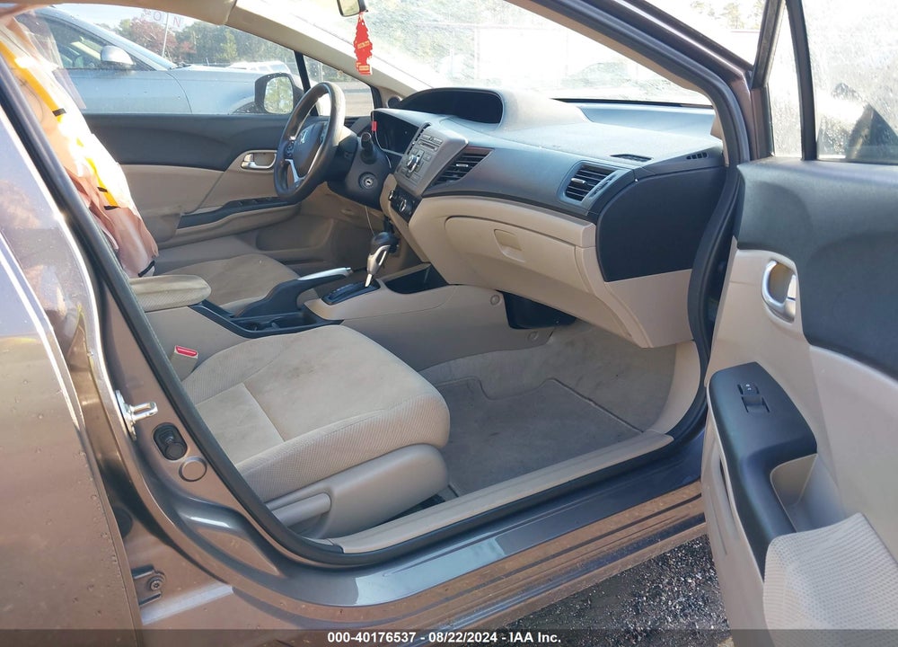 2012 HONDA CIVIC EX VIN: 19XFB2F82CE100044