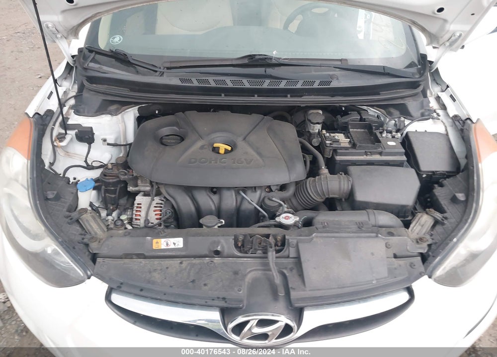 2013 HYUNDAI ELANTRA GLS VIN: 5NPDH4AE0DH273556