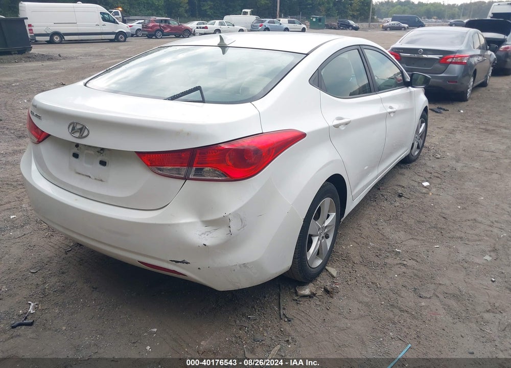 2013 HYUNDAI ELANTRA GLS VIN: 5NPDH4AE0DH273556