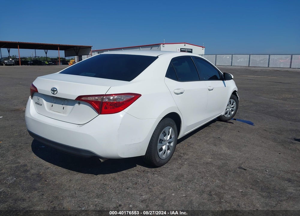 2017 TOYOTA COROLLA L VIN: 5YFBURHE8HP615981