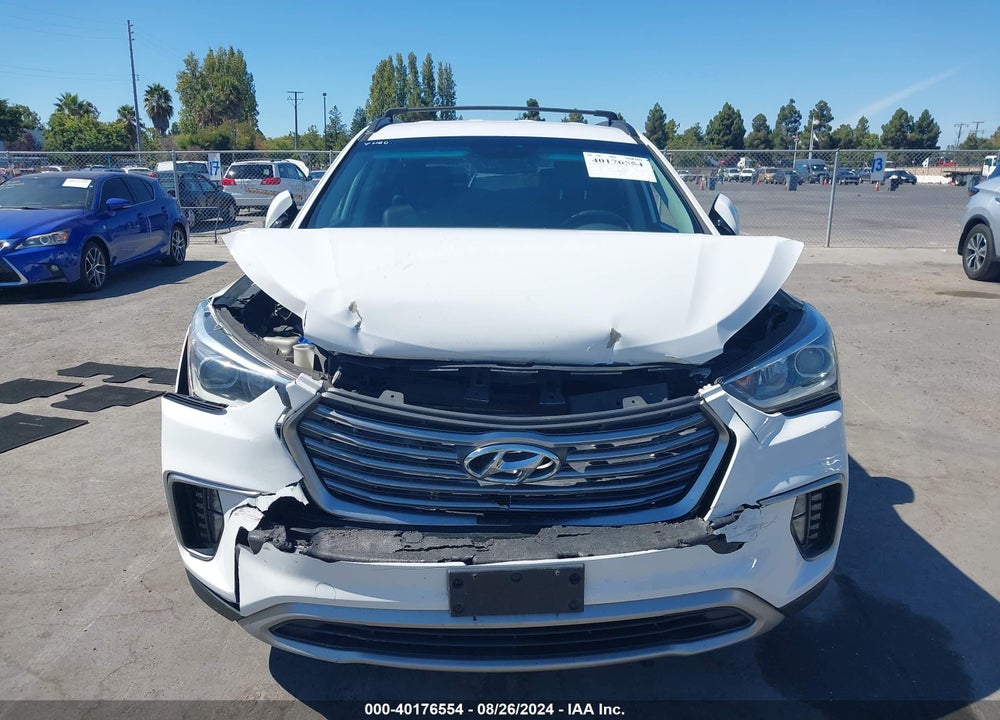 2017 HYUNDAI SANTA FE VIN: KM8SN4HF3HU219352