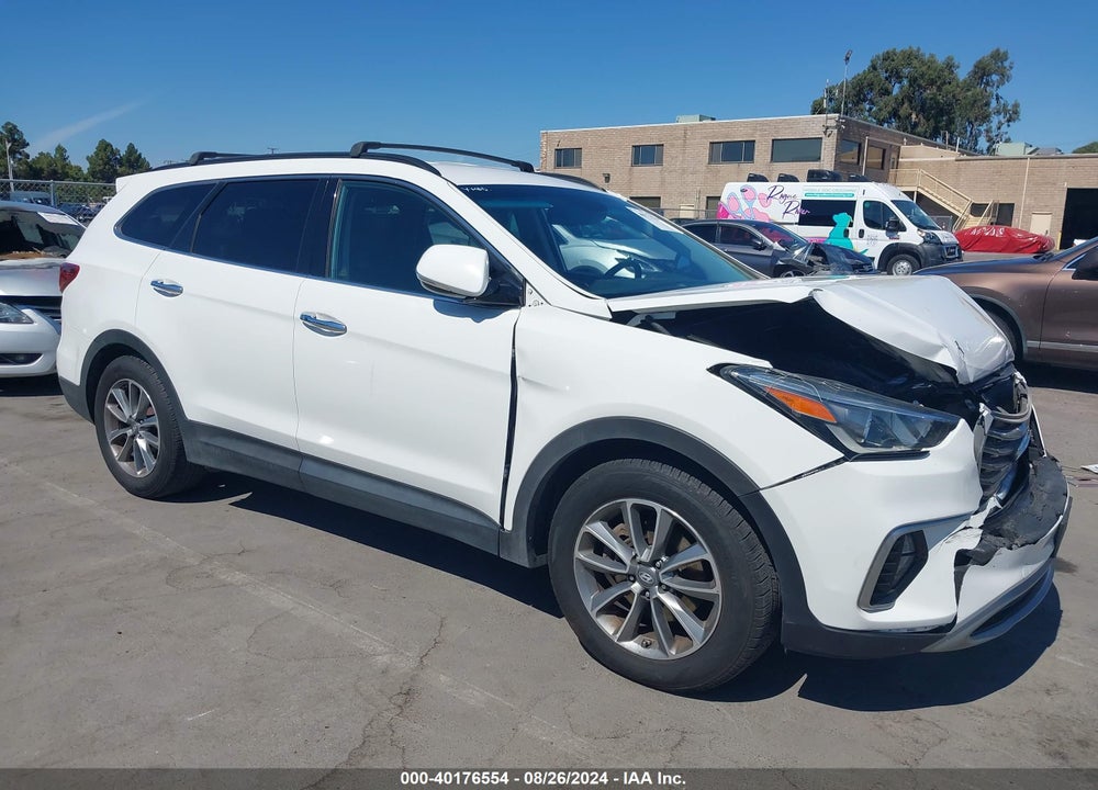 2017 HYUNDAI SANTA FE VIN: KM8SN4HF3HU219352