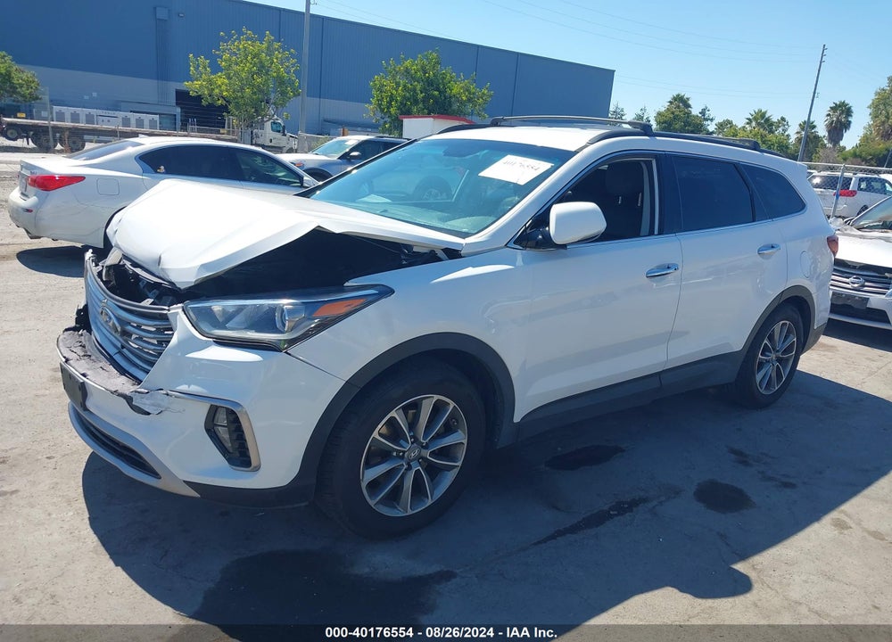 2017 HYUNDAI SANTA FE VIN: KM8SN4HF3HU219352