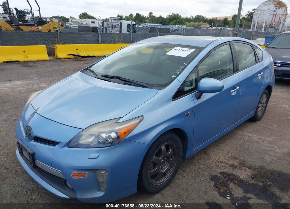 2012 TOYOTA PRIUS PLUG-IN ADVANCED VIN: JTDKN3DP5C3002316