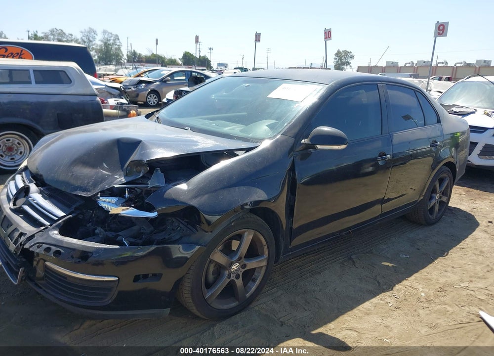 2009 VOLKSWAGEN JETTA S VIN: 3VWJZ71K69M123487