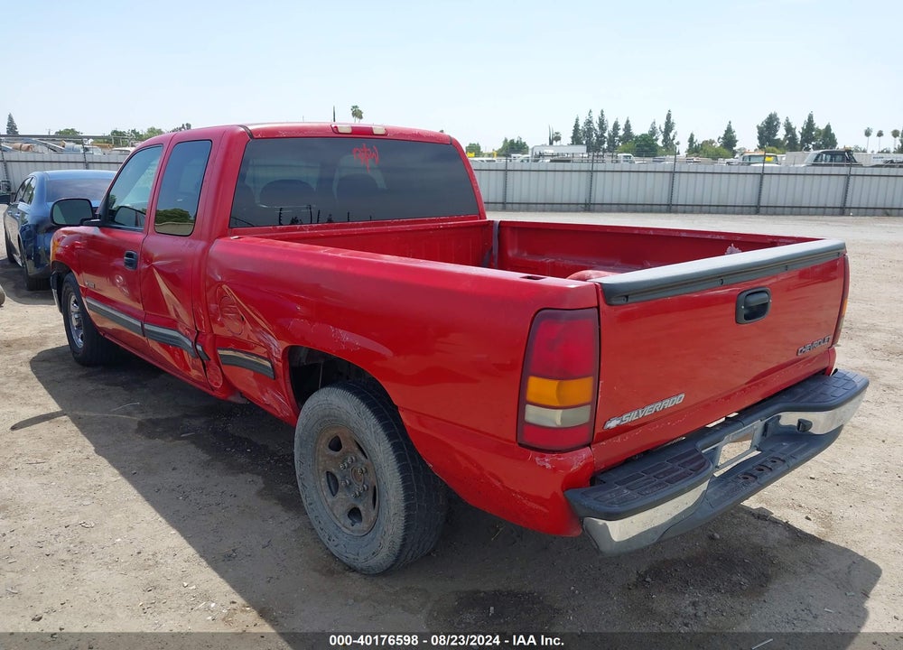 2002 CHEVROLET SILVERADO 1500 VIN: 2GCEC19VX21257207