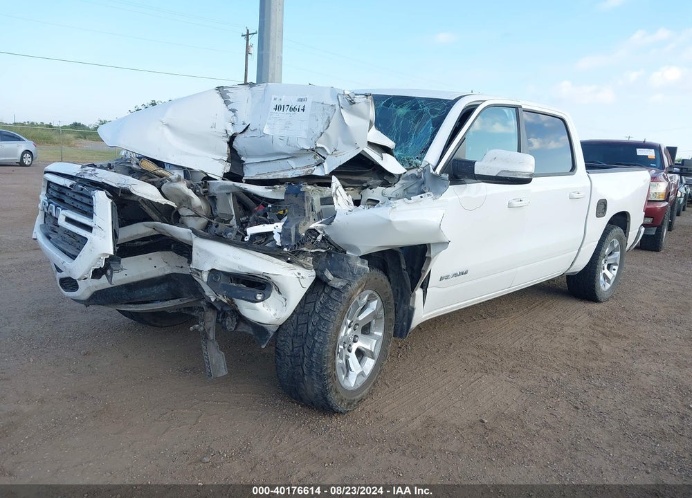2019 RAM 1500 BIG HORN/LONE STAR 4X2 5'7 BOX VIN: 1C6RREFT8KN716962