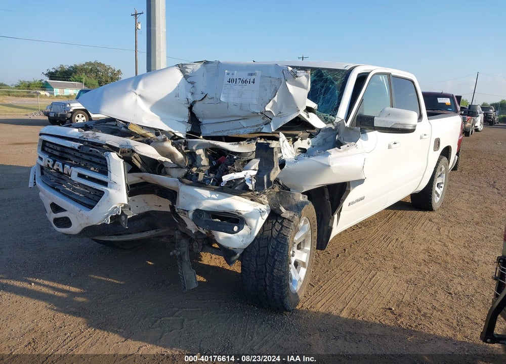 2019 RAM 1500 BIG HORN/LONE STAR 4X2 5'7 BOX VIN: 1C6RREFT8KN716962