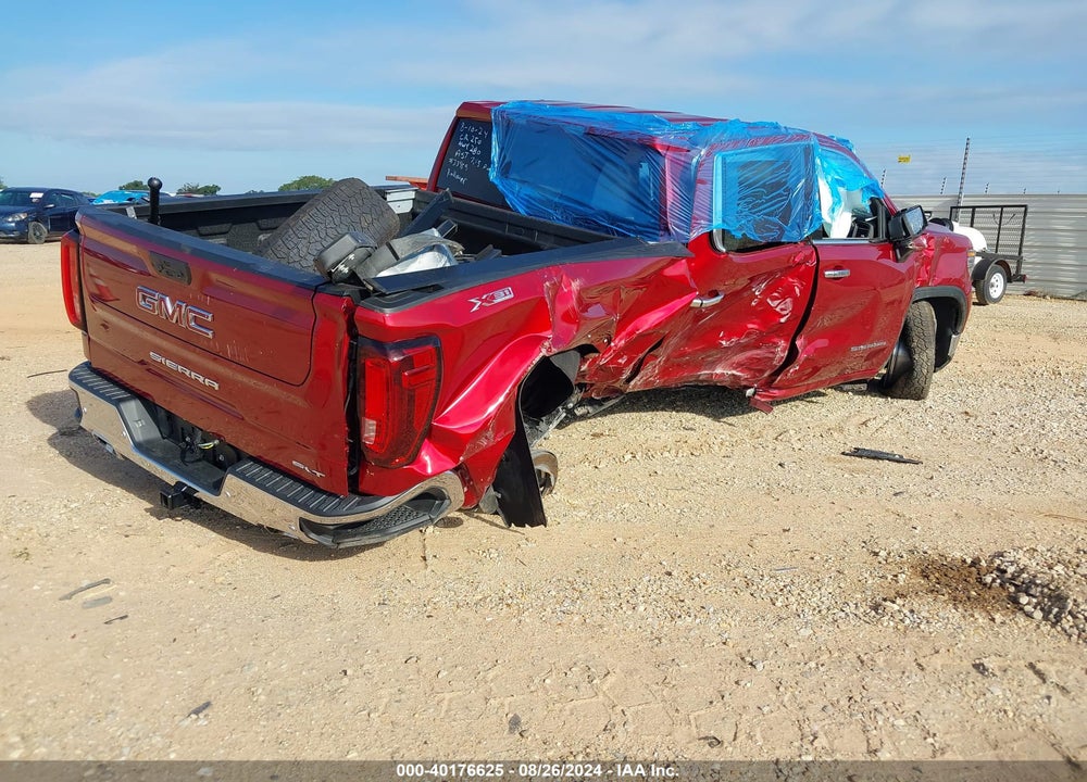 2024 GMC SIERRA 1500 4WD SHORT BOX SLT VIN: 1GTUUDED4RZ230920