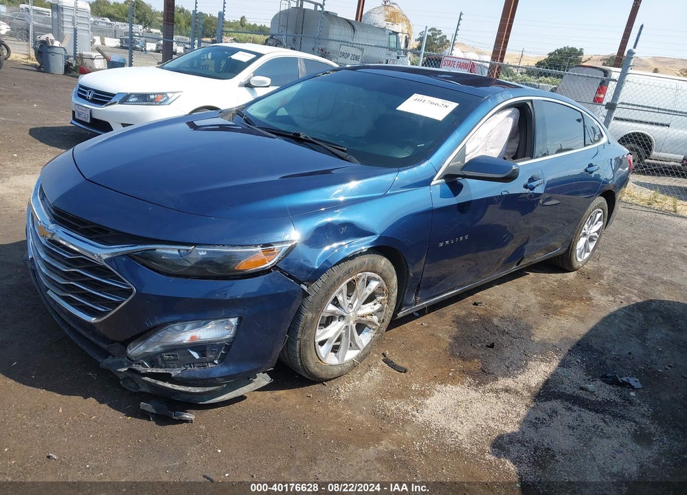 2020 CHEVROLET MALIBU FWD LT VIN: 1G1ZD5ST9LF042676