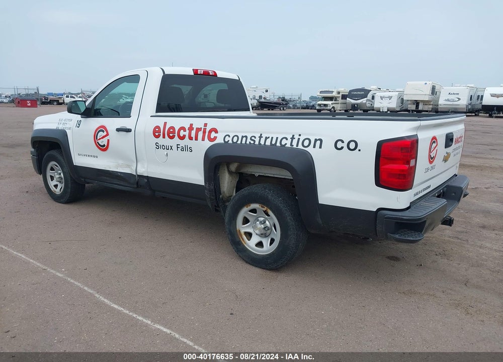 2014 CHEVROLET SILVERADO 1500 WORK TRUCK 1WT VIN: 1GCNCPECXEZ179837