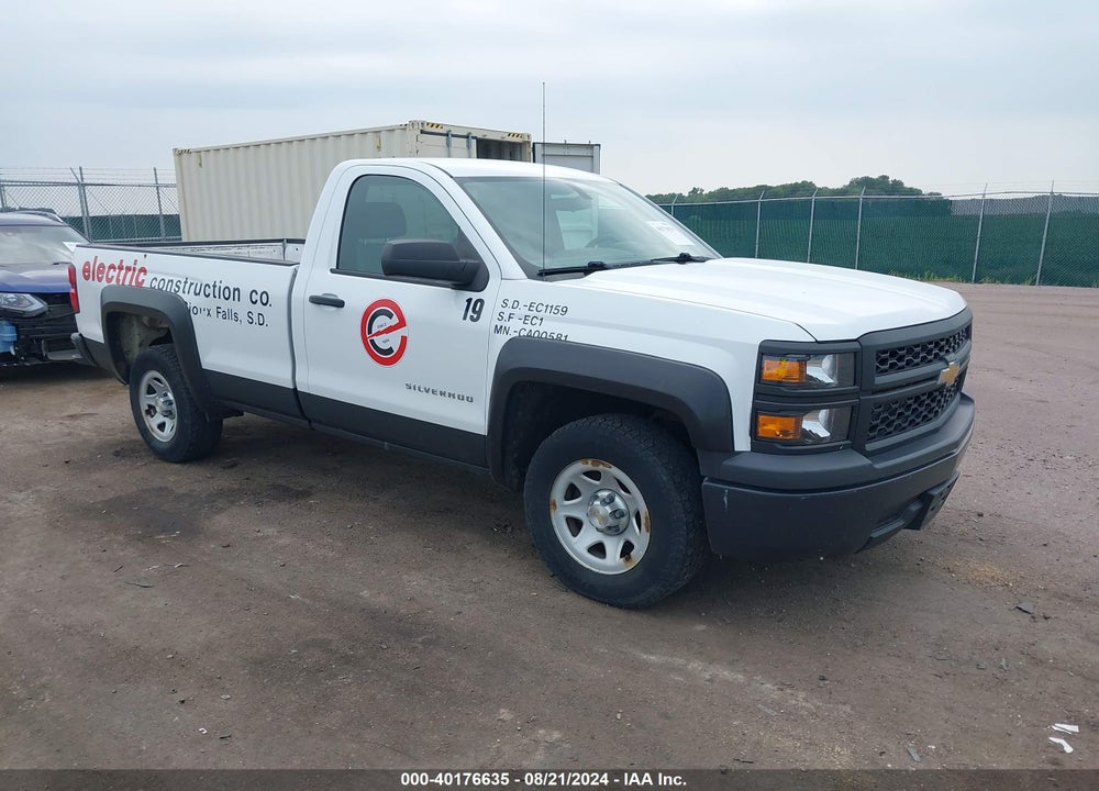 2014 CHEVROLET SILVERADO 1500 WORK TRUCK 1WT VIN: 1GCNCPECXEZ179837
