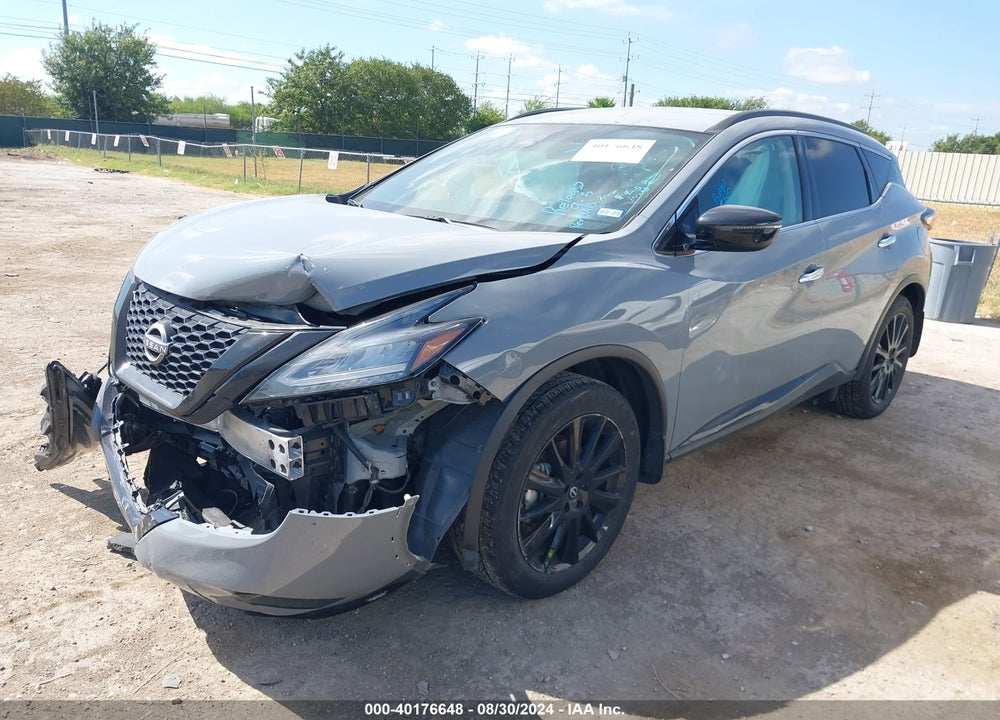 2023 NISSAN MURANO SV FWD VIN: 5N1AZ2BJ4PC127138