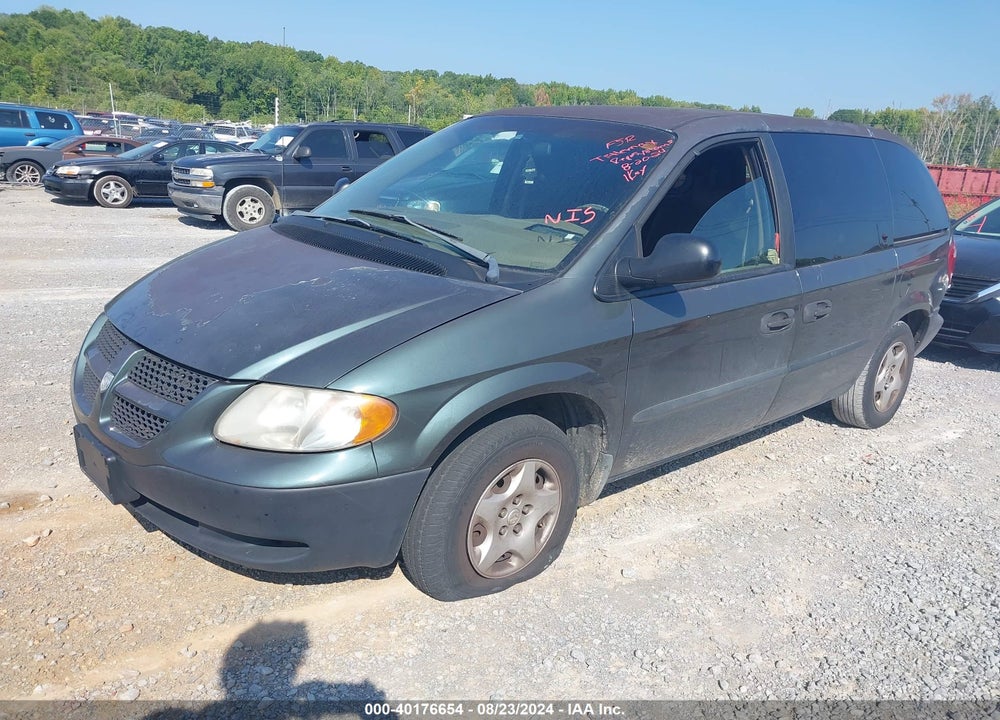 2002 DODGE CARAVAN SE VIN: 1B4GP25312B660142