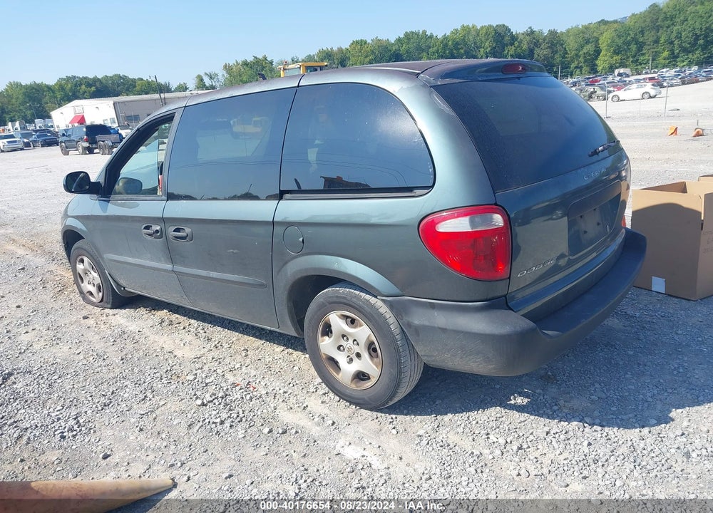 2002 DODGE CARAVAN SE VIN: 1B4GP25312B660142