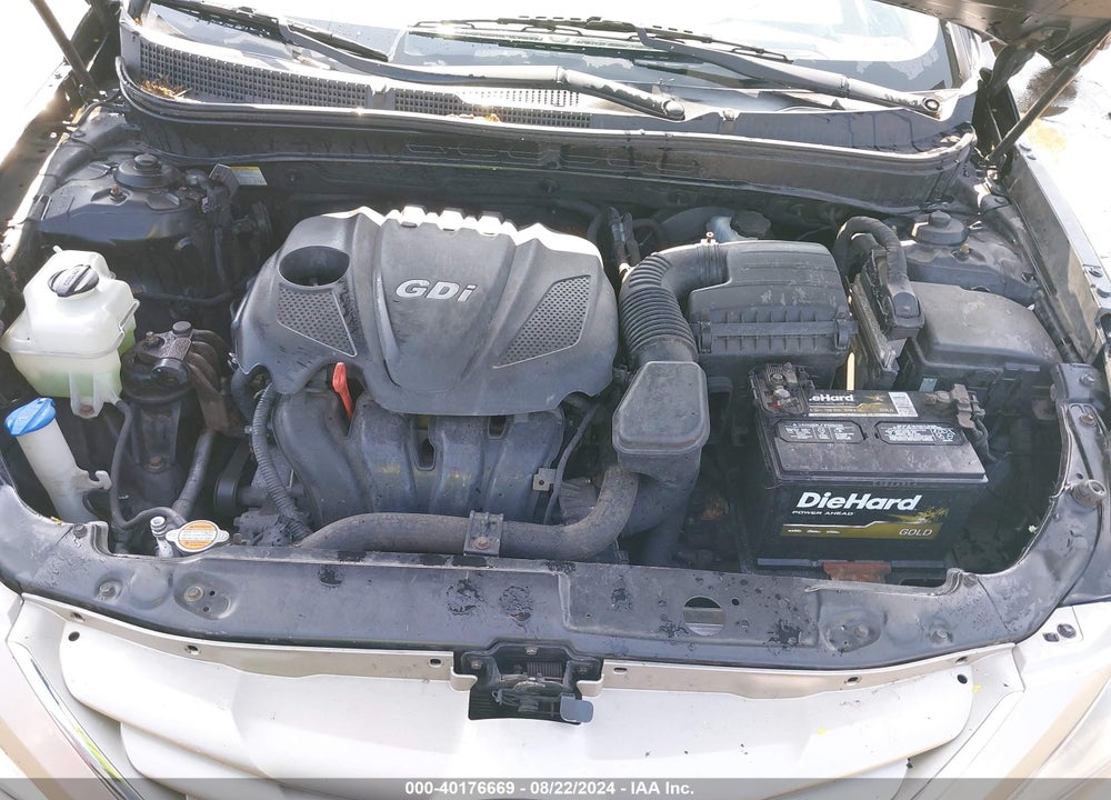 2012 HYUNDAI SONATA GLS VIN: 5NPEB4AC6CH475787