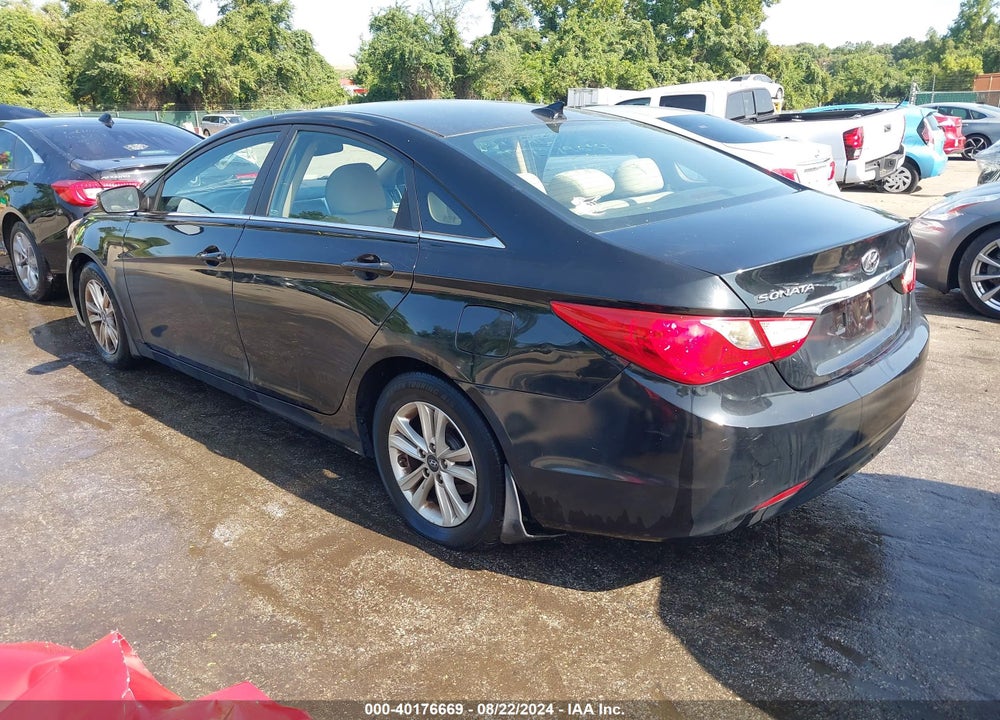2012 HYUNDAI SONATA GLS VIN: 5NPEB4AC6CH475787