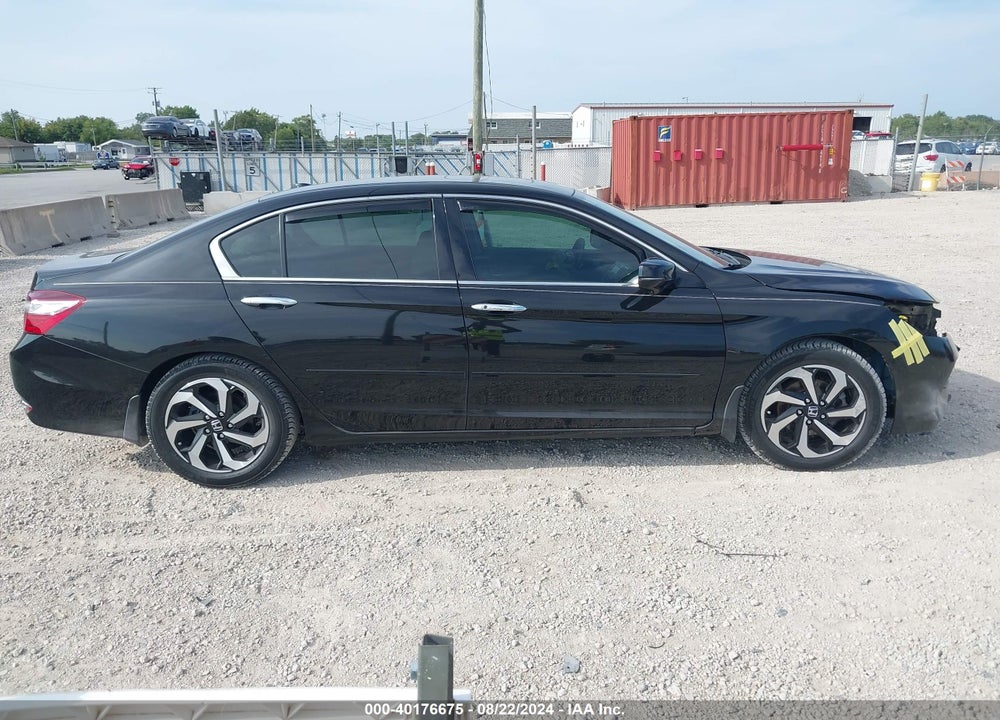 2016 HONDA ACCORD EX-L V-6 VIN: 1HGCR3F87GA000939