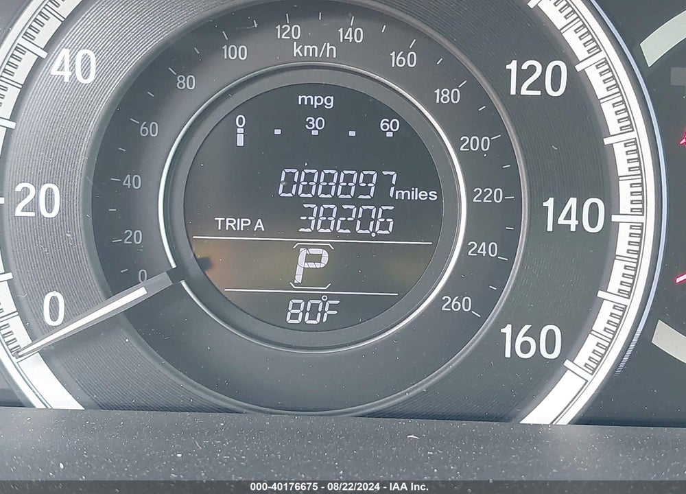 2016 HONDA ACCORD EX-L V-6 VIN: 1HGCR3F87GA000939
