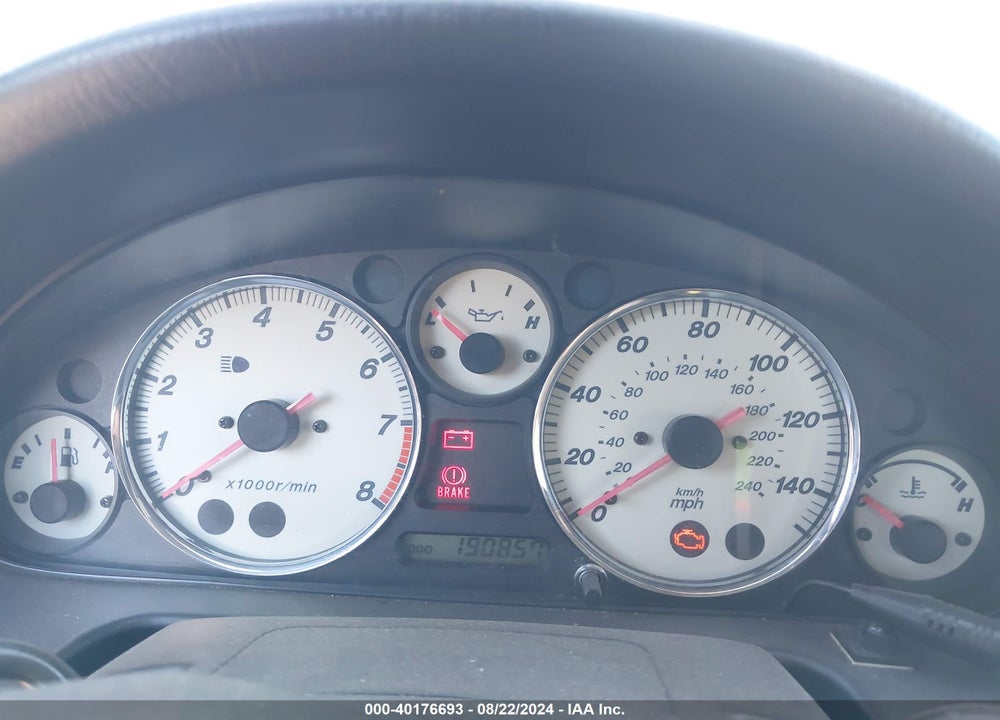 2002 MAZDA MX-5 MIATA CLOTH/LS/SE VIN: JM1NB353820227296