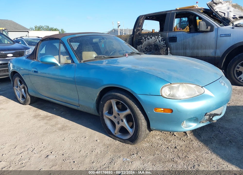 2002 MAZDA MX-5 MIATA CLOTH/LS/SE VIN: JM1NB353820227296