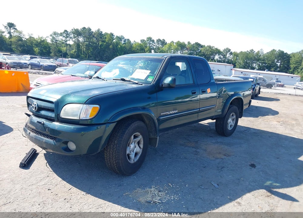 2003 TOYOTA TUNDRA LTD V8 VIN: 5TBBT48113S354916
