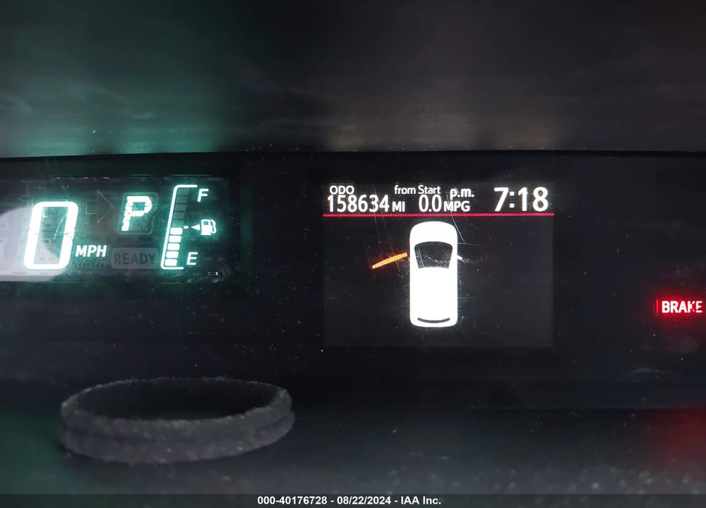 2013 TOYOTA PRIUS C TWO VIN: JTDKDTB37D1044504