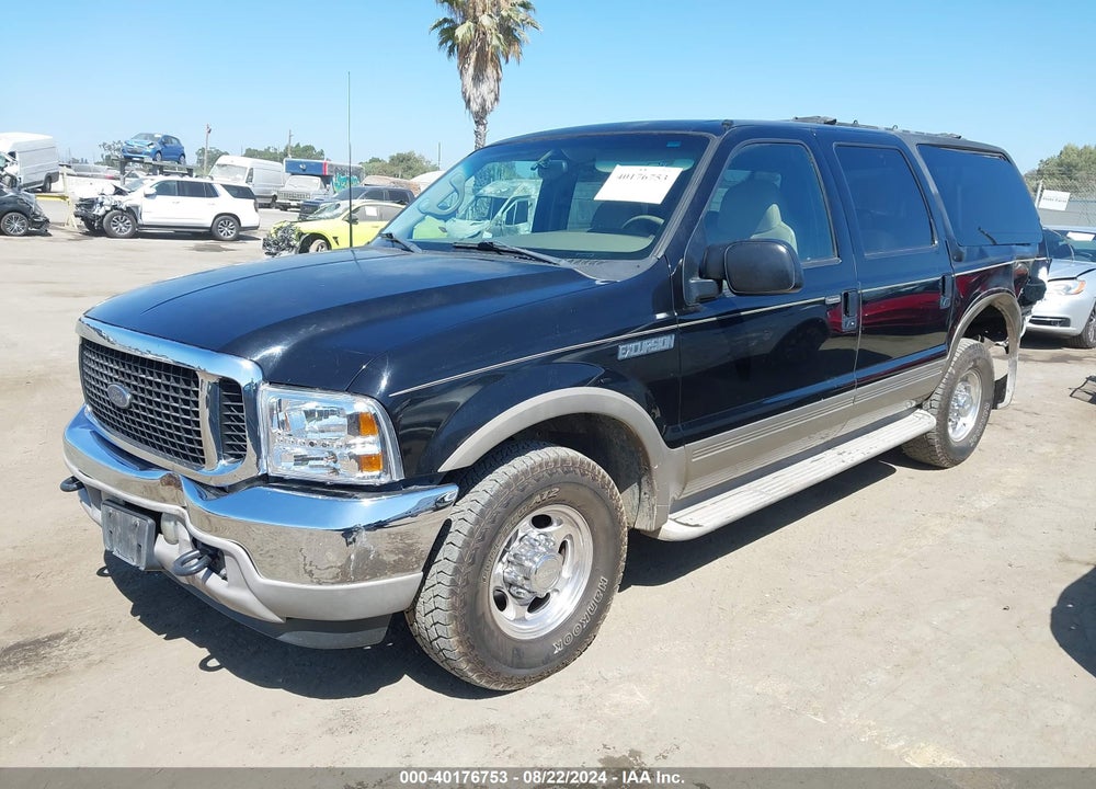 2001 FORD EXCURSION LIMITED VIN: 1FMNU42S01EB63442