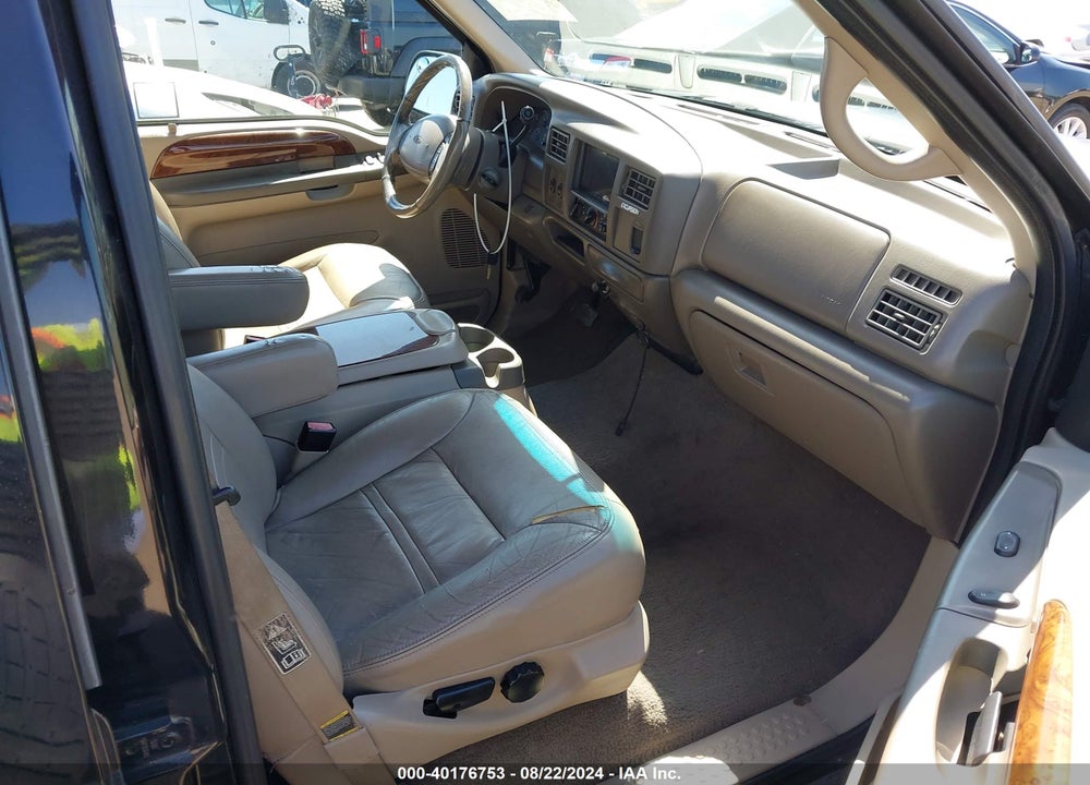 2001 FORD EXCURSION LIMITED VIN: 1FMNU42S01EB63442