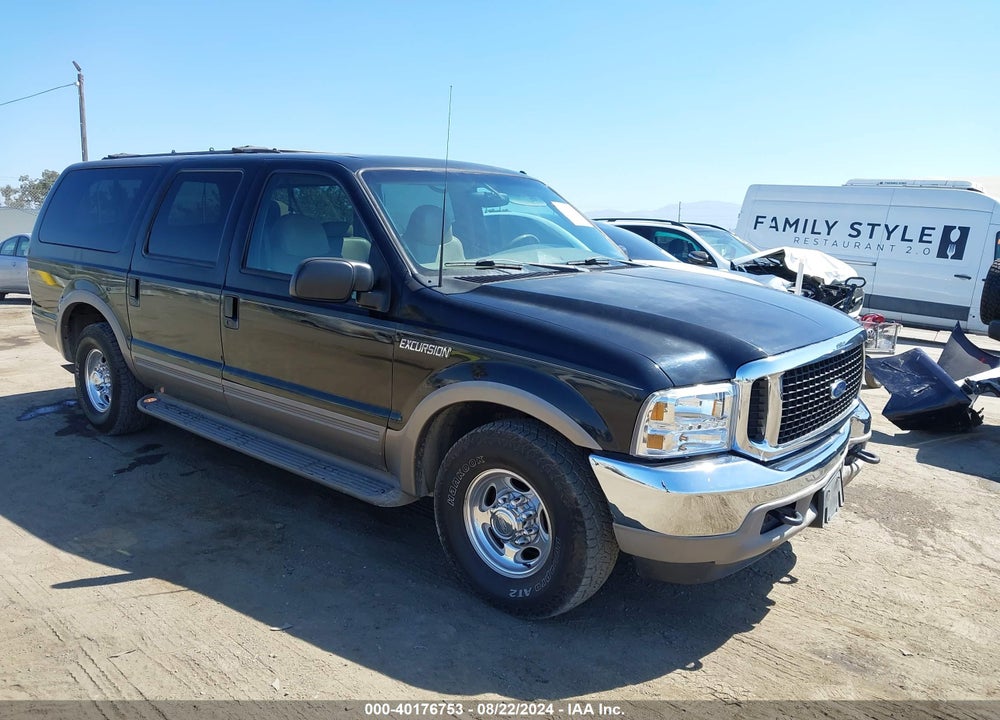 2001 FORD EXCURSION LIMITED VIN: 1FMNU42S01EB63442