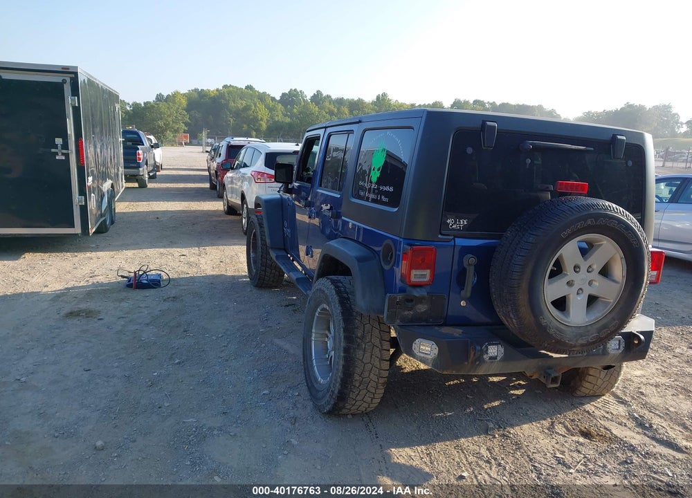 2009 JEEP WRANGLER UNLIMITED X VIN: 1J4GA39139L771602