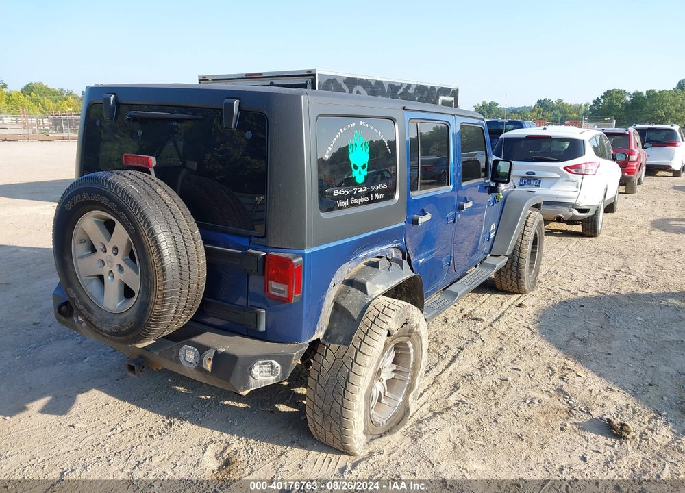 2009 JEEP WRANGLER UNLIMITED X VIN: 1J4GA39139L771602